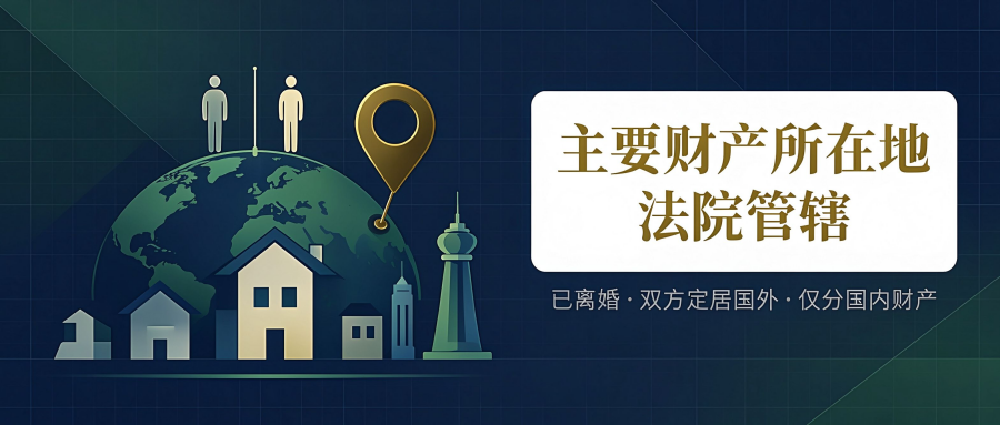 涉外离婚财产管辖