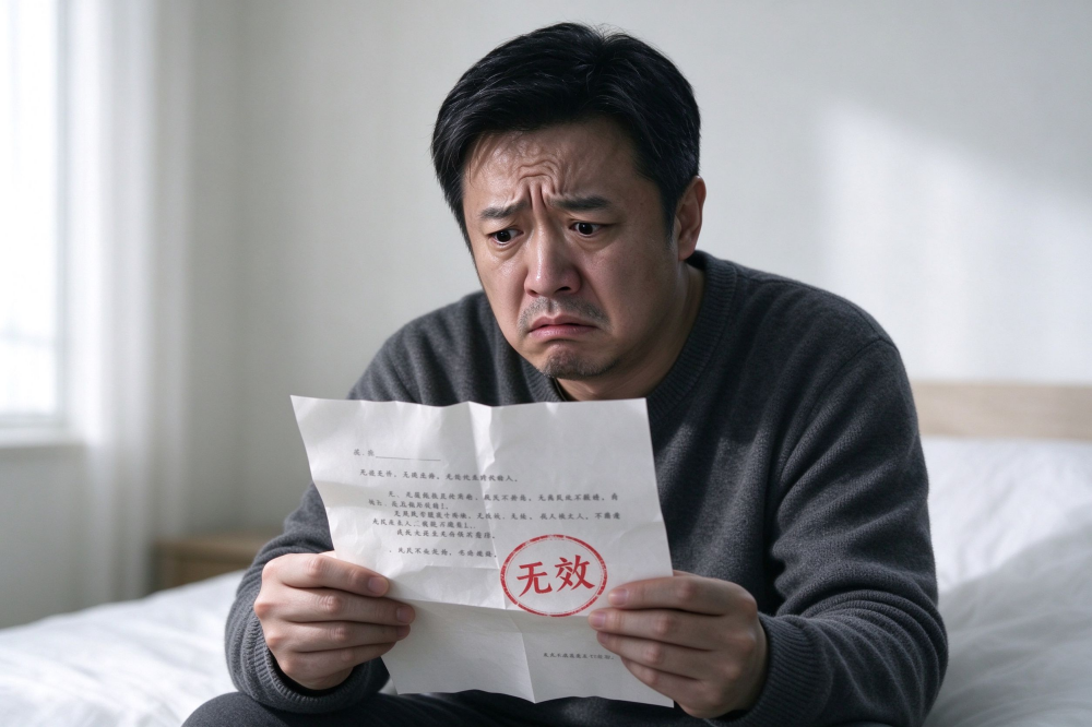 遗嘱无效情形